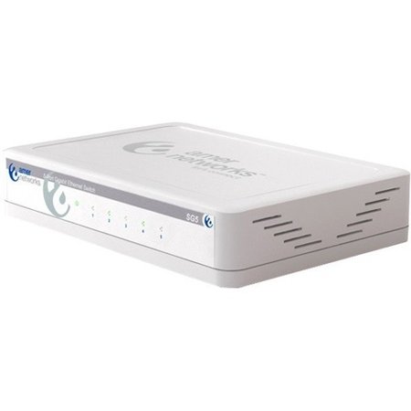 AMER NETWORKS 5 Port 10/100/1000Mbps Gigabit Ethernet Desktop Switch SG5